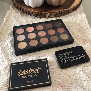 Makeup eyeshadow lot. Mac. Tarte. Smashbox.